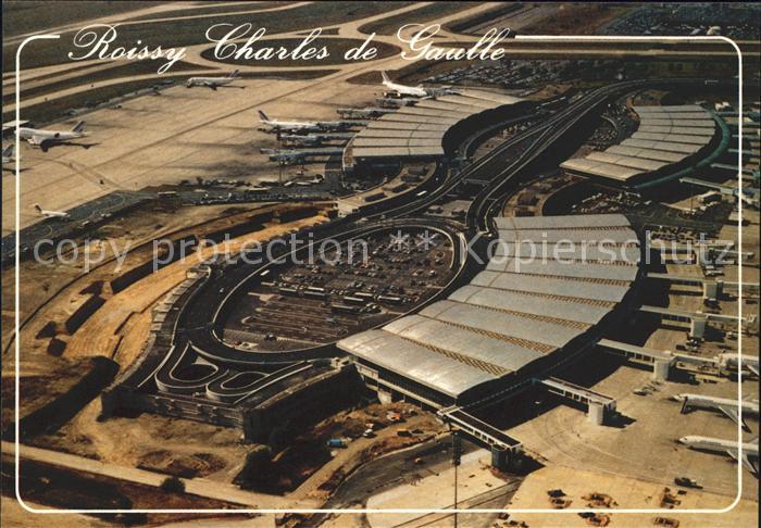 Flughafen Airport Aeroporto Roissy En France Charles de Gaulle