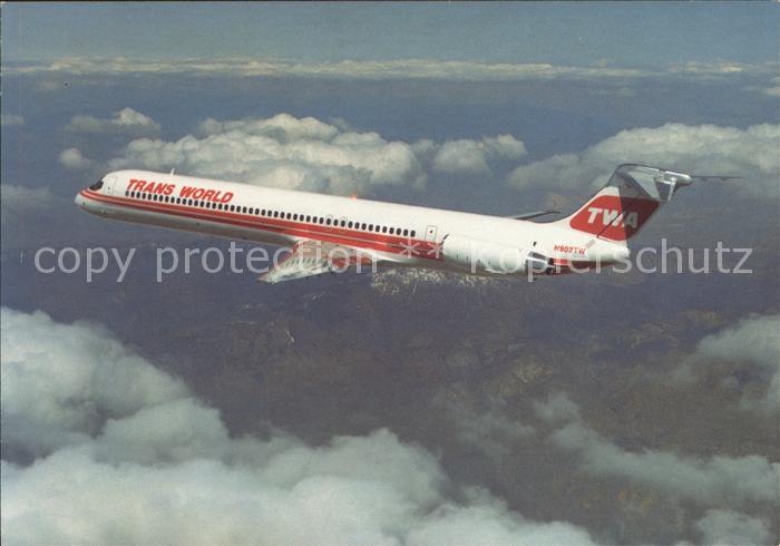 Flugzeuge Zivil TWA Trans World Airlines McDonnell Douglas MD-82 N902TW