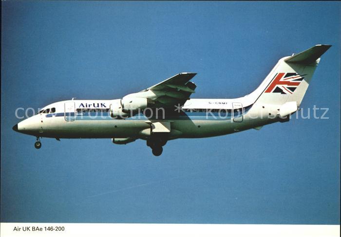 Flugzeuge Zivil Air UK BAe 146-200 G-CNMF