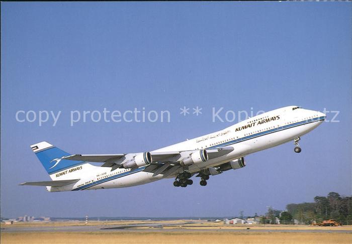 Flugzeuge Zivil Kuwait Airways Boeing 747-269B 9K-ADB c