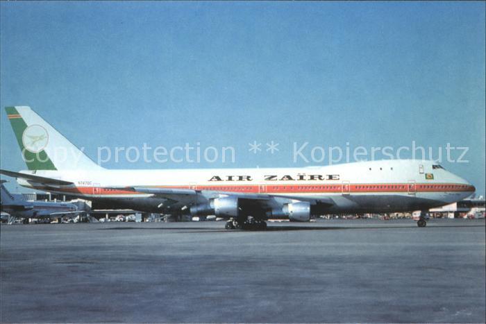 Flugzeuge Zivil Air Zaire B747 121 N747QC c/n 19639