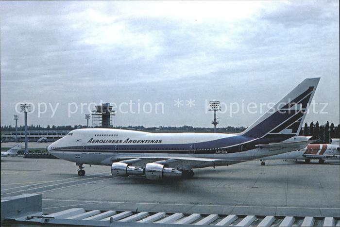 Flugzeuge Zivil Aerolineas Argentinas B747 SP 27 LH-OHV
