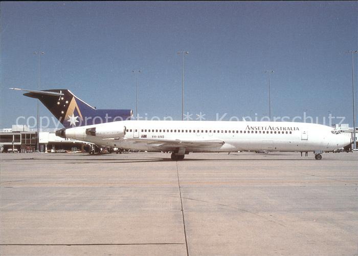 Flugzeuge Zivil Ansett Australia Boeing 727-200 VH-ANB