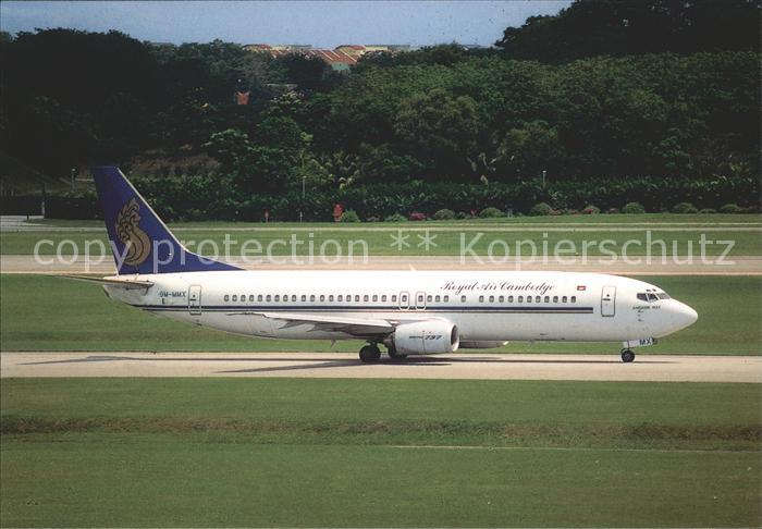 Flugzeuge Zivil Royal Air Cambodge Boeing 737-400 9M-MM