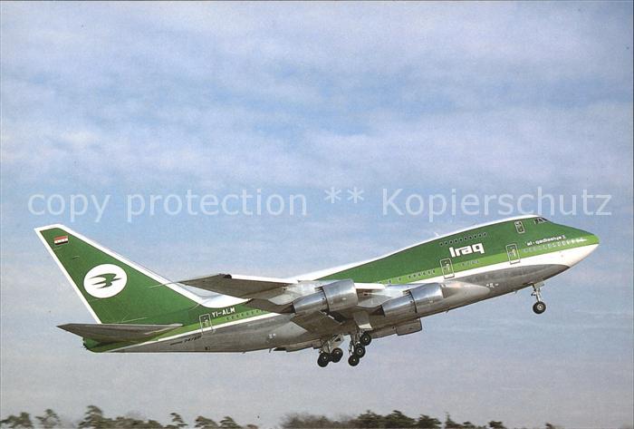 Flugzeuge Zivil IRAQ GVMT Boeing 747SP-70 YI-ALM c/n 22