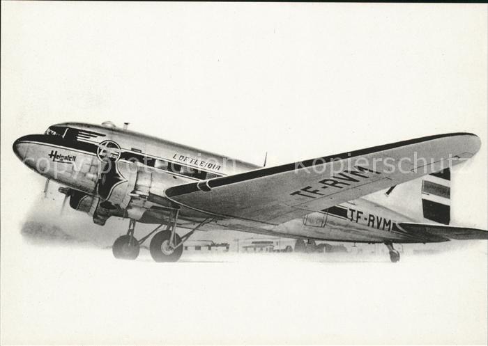 Flugzeuge Zivil Loftleidir DC-3 TF-RVM (c/n 13057)