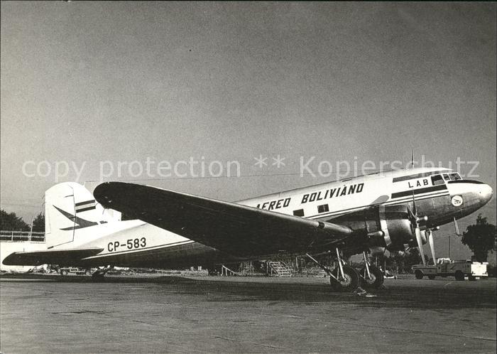 Flugzeuge Zivil Lloyd Aereo Boliviano DC-3 CP-583 (c/n