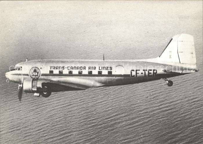 Flugzeuge Zivil Trans-Canada Airlines DC-3 CF-TER (c/n 12253)