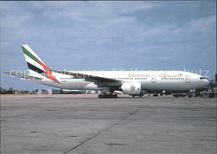 Flugzeuge Zivil Emirates B-777-21H A6-EME c/n 27248