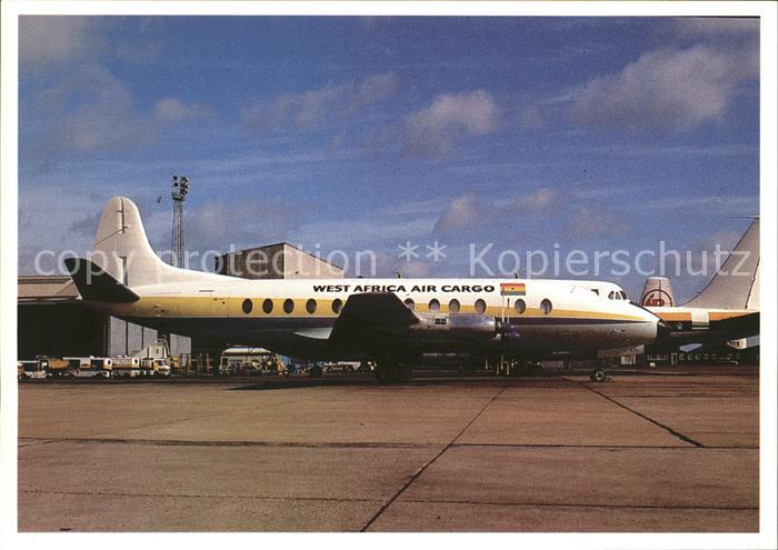Flugzeuge Zivil West Africa Air Cargo Vickers Viscount