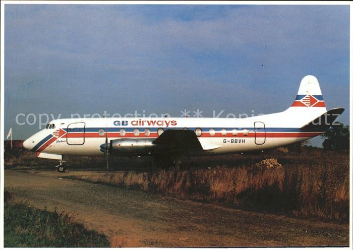 Flugzeuge Zivil GB-Airways Vickers Viscount 807 G-BBVH c/n 281