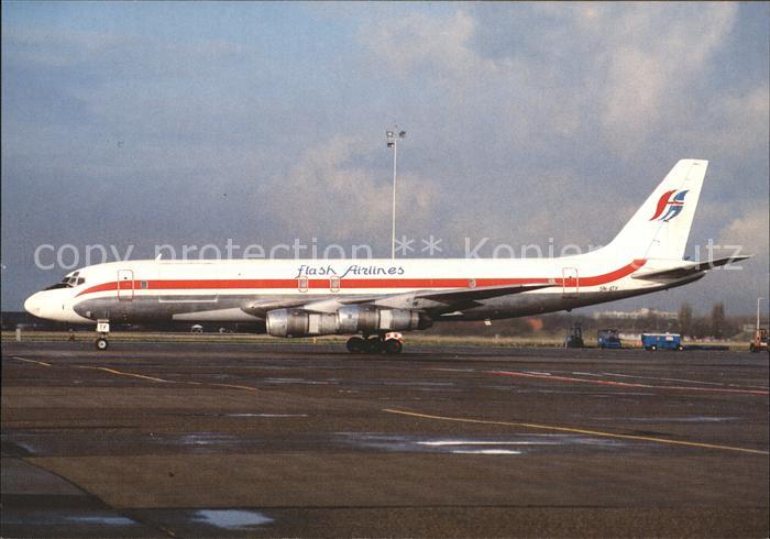 Flugzeuge Zivil flash Airlines 5N-ATY Douglas DC8F-55 c/n 45858