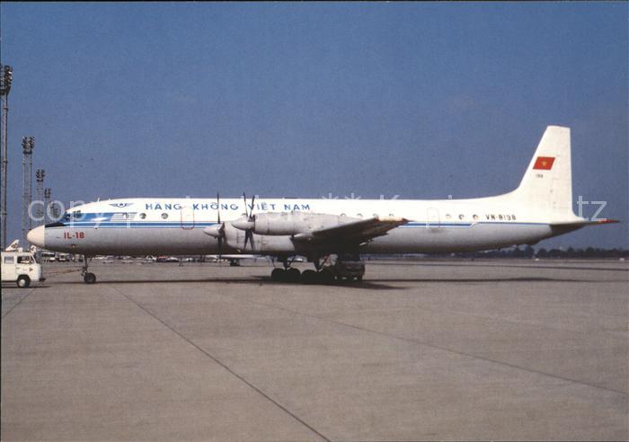 Flugzeuge Zivil Hang Khong Vietnam VN-B198 Ilyushin 18D c/n 189011304