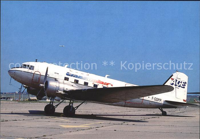 Flugzeuge Zivil ACE-Transvalair Douglas DC-3 F-GDPP