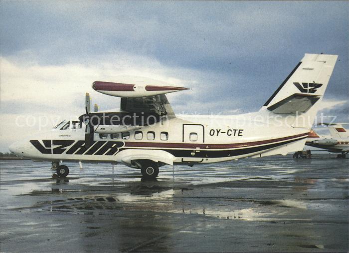 Flugzeuge Zivil Liz-Air LET 410 OY-CTE
