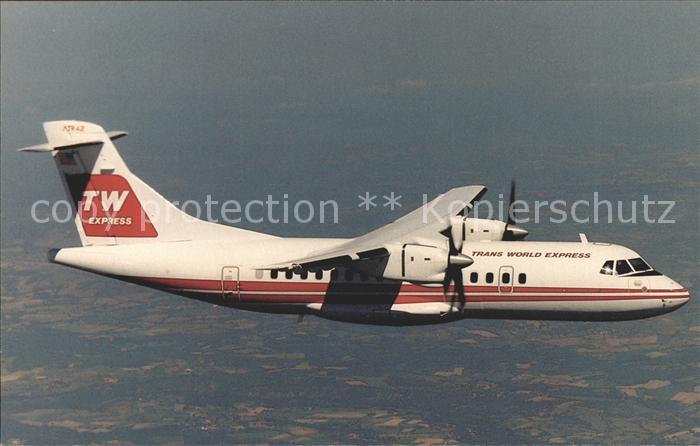 Flugzeuge Zivil Trans World Express ATR-42