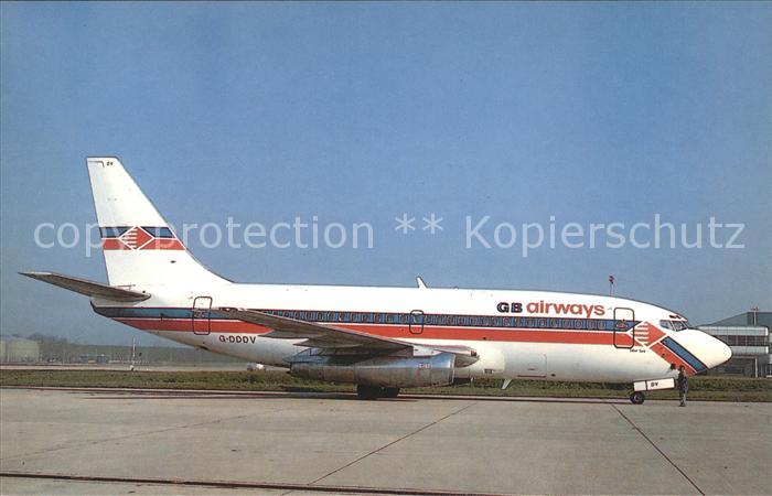 Flugzeuge Zivil Boeing B.737-2S3 G-DDDV c/n 22633 GB Airways