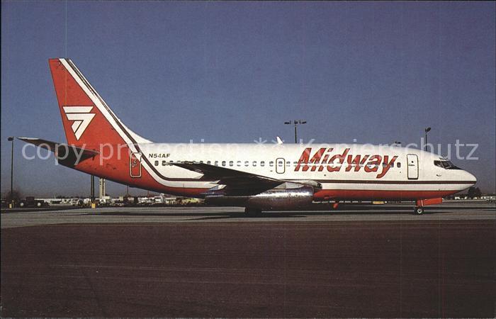 Flugzeuge Zivil Midway Boeing 737-2T4 Advanced N54AF