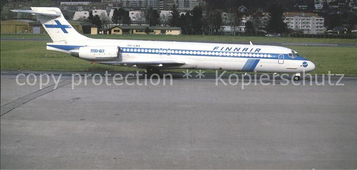 Flugzeuge Zivil Finnair Mc Donnell Douglas  MD-87 OH-LMA c/n 49403/1404