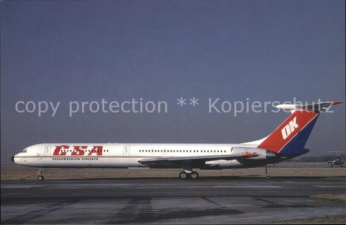 Flugzeuge Zivil Ilyushin 62M c/n 2932748 OK-JBI CSA