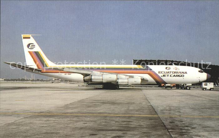 Flugzeuge Zivil Ecuatoriana Jet Cargo Boeing 707-321C H
