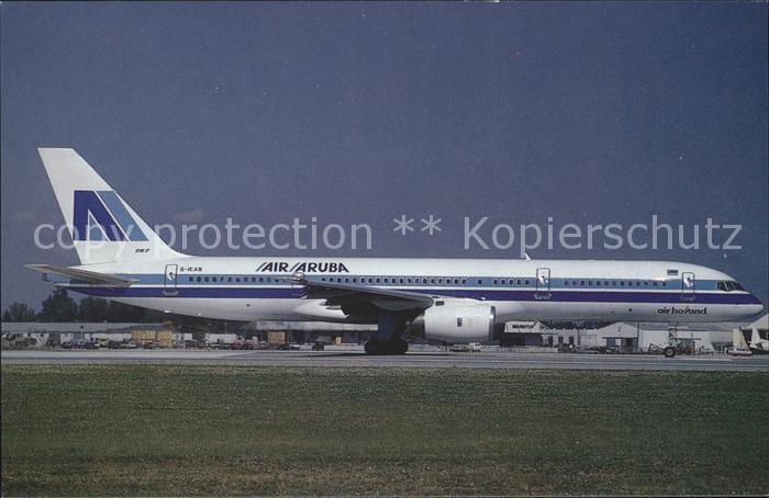 Flugzeuge Zivil Boeing 757-23A c/n 24636 G-IEAB Air Aruba