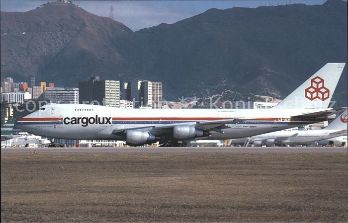 Flugzeuge Zivil Cargolux  Boeing 747-200 C
