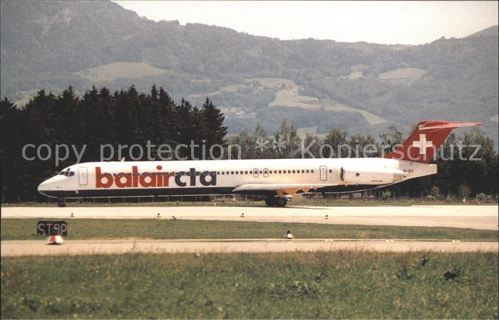 Flugzeuge Zivil Balair Cta McDonnell Douglas MD-82