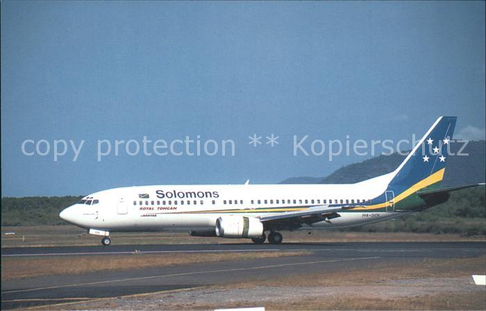 Flugzeuge Zivil Solomons Boeing 737-400 H4-SOL