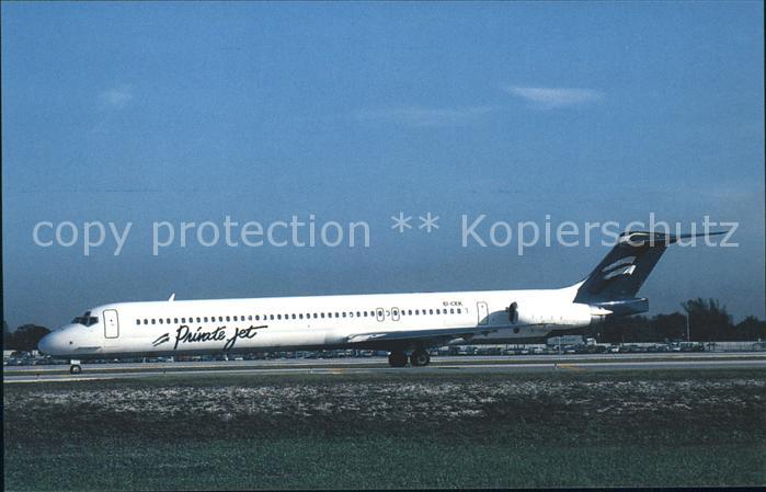 Flugzeuge Zivil Private Jet McDonnell Douglas MD-83