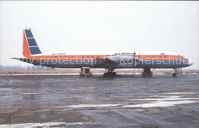 Flugzeuge Zivil Cubana IL-18D CU-T1270 c/n 187010301