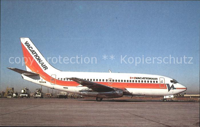 Flugzeuge Zivil Boeing 737-2A9A N131AW c/n 20956 Vacationair