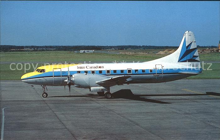 Flugzeuge Zivil Inter-Quebec Inter-Canadian Convair CV-580 C-GNMO c/n 15