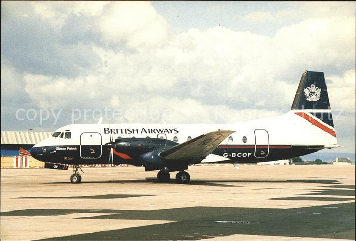 Flugzeuge Zivil British Airways BAE 748-287 G-BCOF c/n 1737