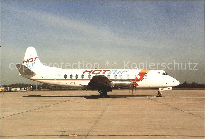 Flugzeuge Zivil G-OHOT V.813 Viscount c/n 349 Hot Air
