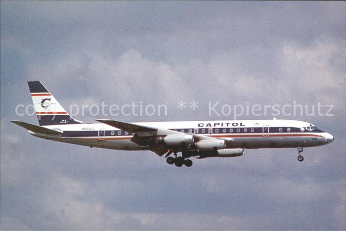 Flugzeuge Zivil Capitol DC 8-32 N904CL c/n 45376