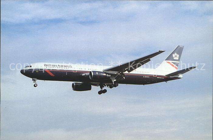 Flugzeuge Zivil British Airways Boeing 767-236 G-BNWC c/n 24335