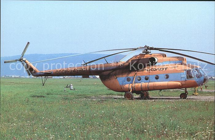 Hubschrauber Helikopter Aeroflot Mil Mi-8T CCCP-24250