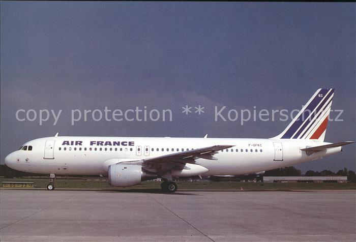Flugzeuge Zivil Air France Airbus A320-110 F-GFKC c/n 009