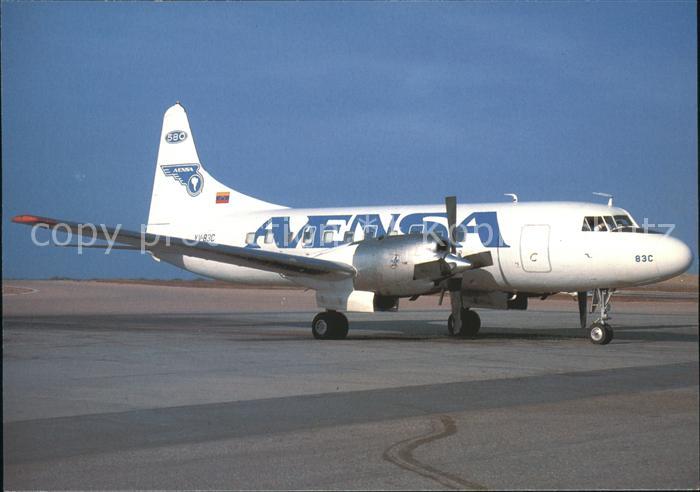 Flugzeuge Zivil Avensa Convair 580 YV-83C c/n 496