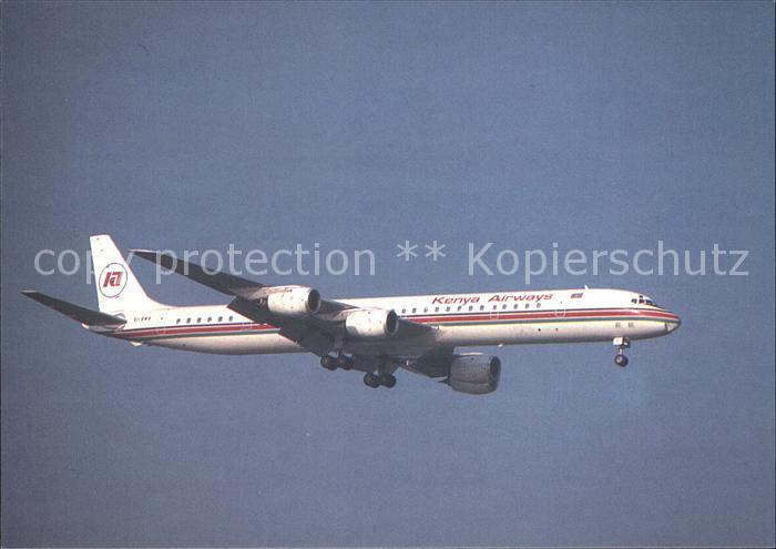 Flugzeuge Zivil Kenya Airways DC8-71 EI-BWG c/n 46099