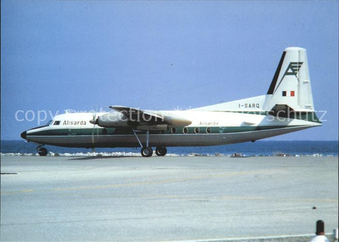 Flugzeuge Zivil Alisarda Fokker F27-100 I-SARQ c/n 1025