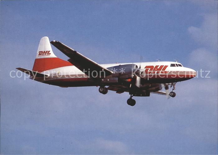 Flugzeuge Zivil Convair 580 OO-HUB c/n 130
