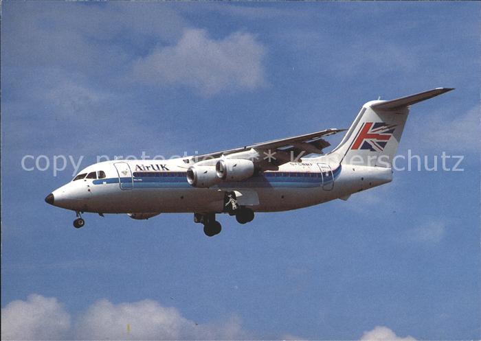 Flugzeuge Zivil AirUK BAe 146-200 G-CNMF c/n E.2079