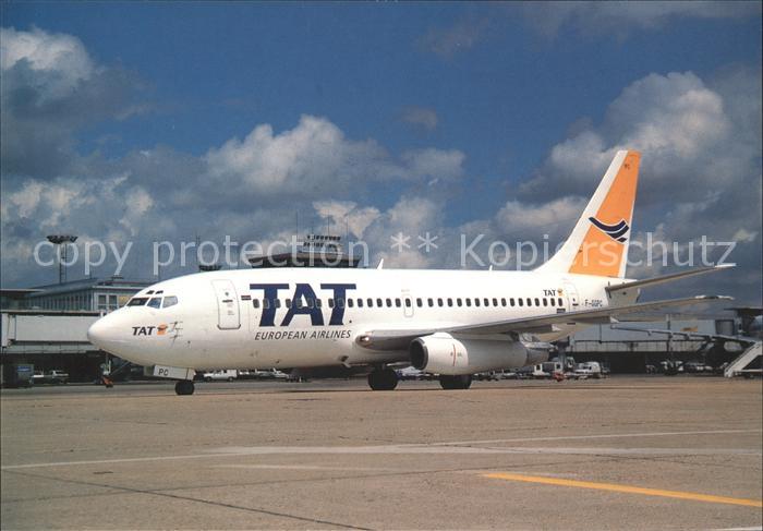 Flugzeuge Zivil T.A.T. Boeing 737.200 F-GGPC