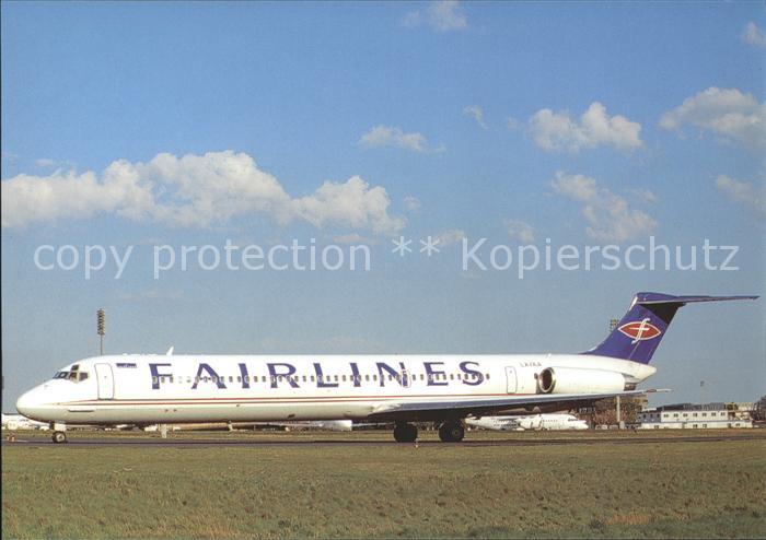 Flugzeuge Zivil Fairlines MD 81 LX.FAA c/n 48051/975