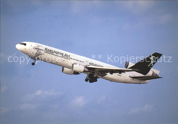 Flugzeuge Zivil Harlequin Air Japan Air System Title DC-10-30 JA8550 48315/436