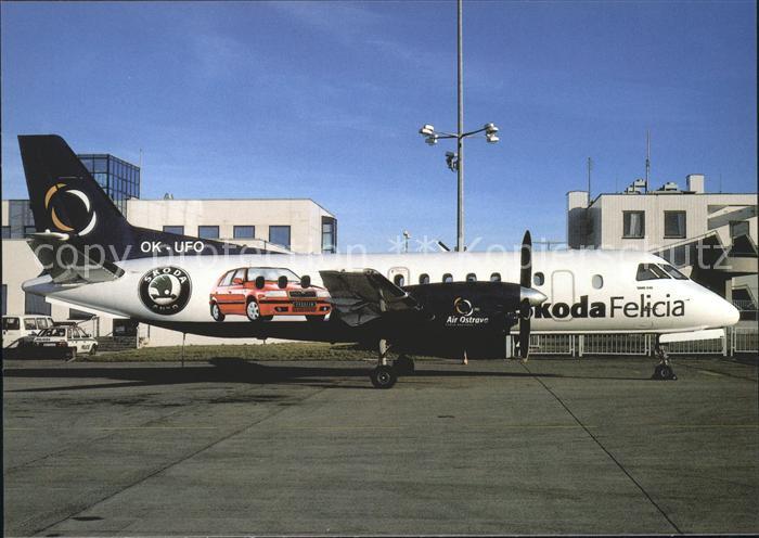 Flugzeuge Zivil Air Ostrava Saab SF340A OK-UFO c/n 141