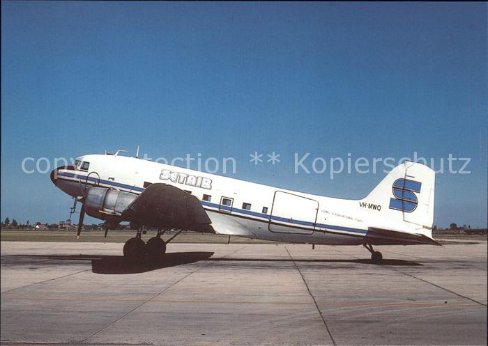 Flugzeuge Zivil Setair McDDouglas DC-3C-S1C3G VH-MWQ c/n 9583