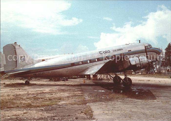 Flugzeuge Zivil TALA Colombia McDDouglas DC-3C HK-3037